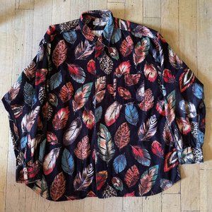 RARE Vintage Paul Smith Feather Corduroy Shirt